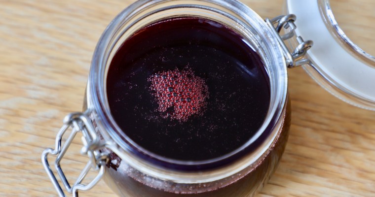 Hjemmelaget sirup (av juice)